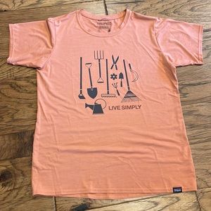 Patagonia Capilene Cool Daily Garden Live Simply Shirt Size S